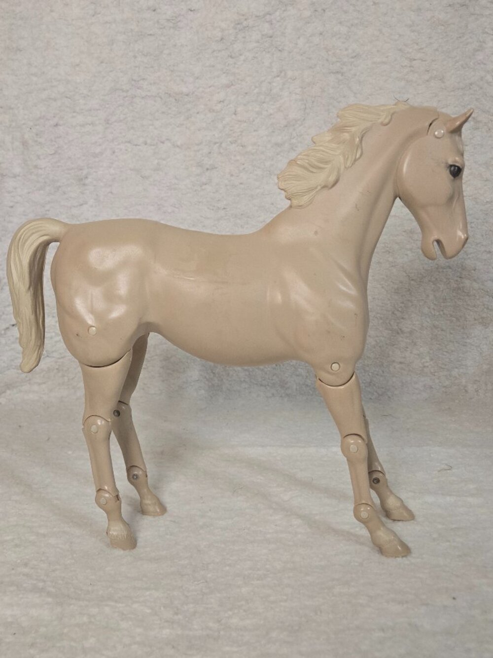 Vintage Louis Marx Johnny West Thunderbolt Jointed Horse 12" Best of the West